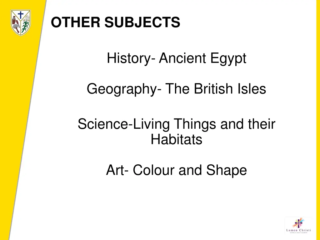 other subjects