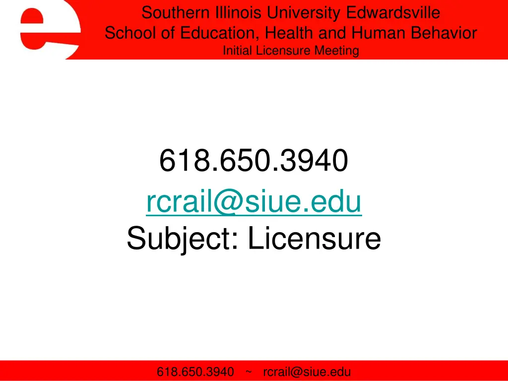 southern illinois university edwardsville school 1