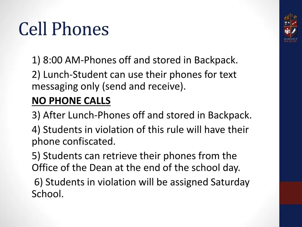 cell phones