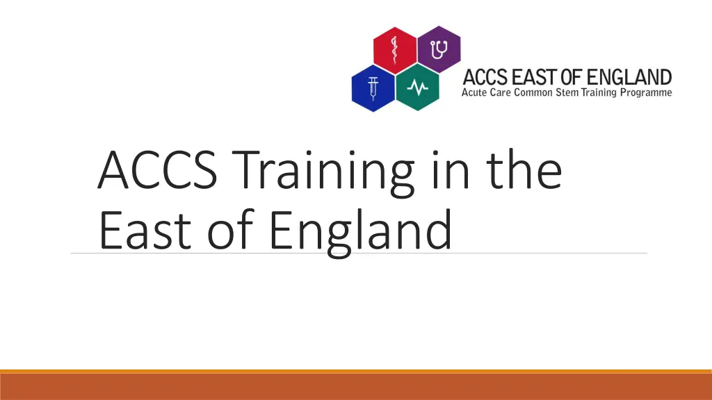 accs training in the east of england