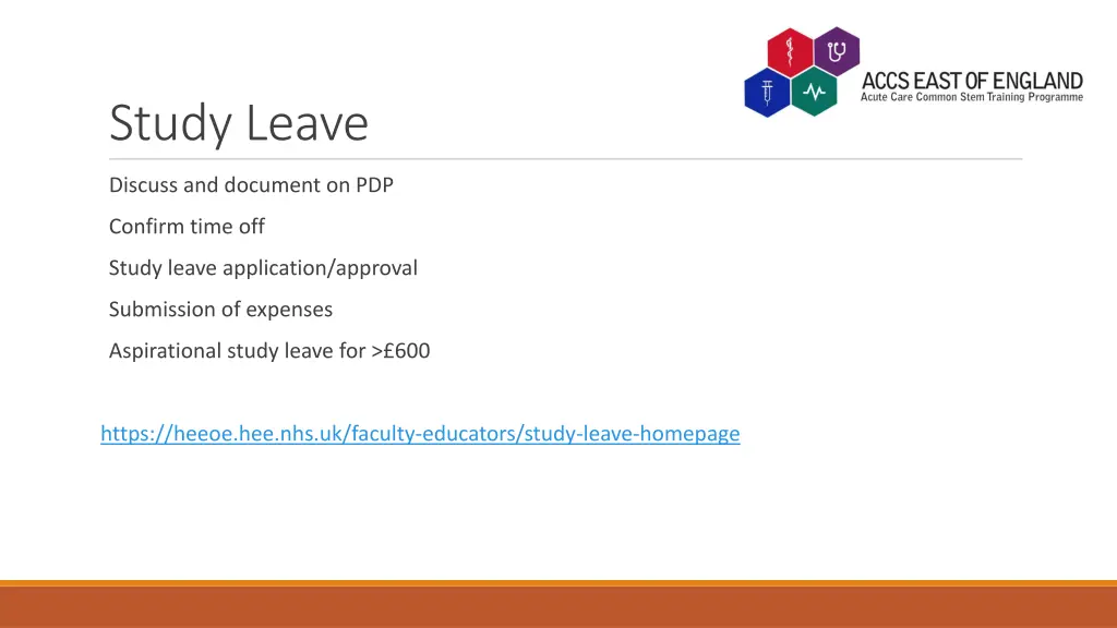 study leave