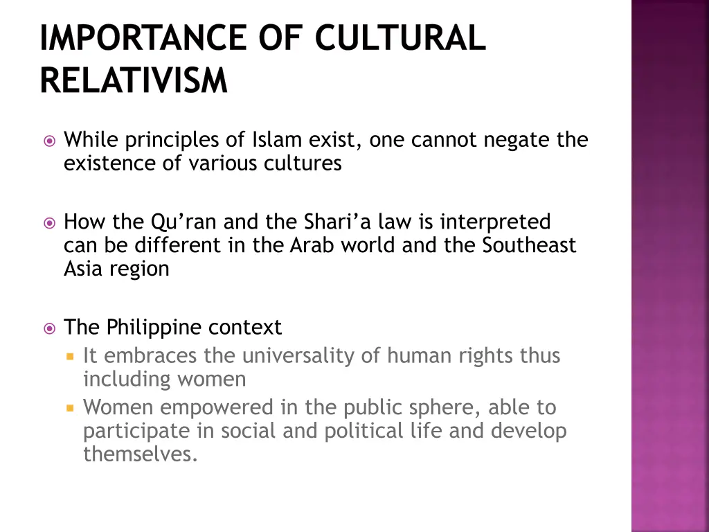 importance of cultural relativism