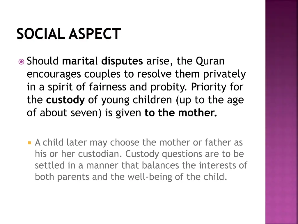 social aspect