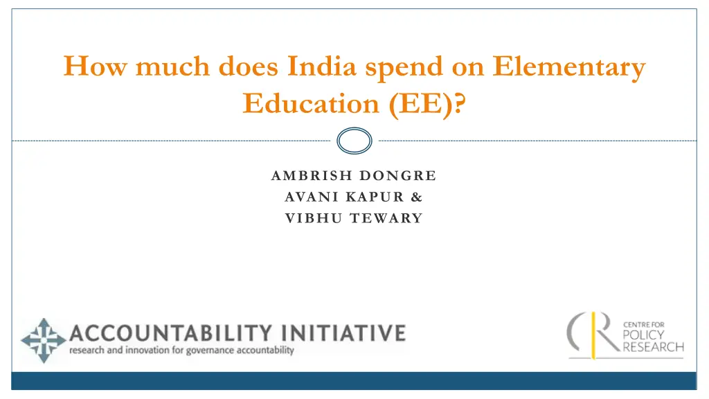 how much does india spend on elementary education