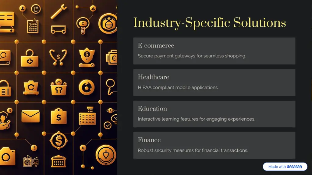 industry specific solutions