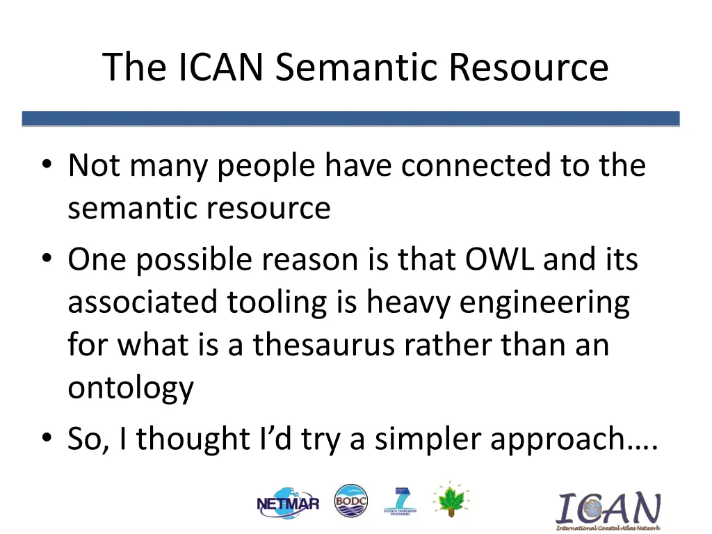 the ican semantic resource 1