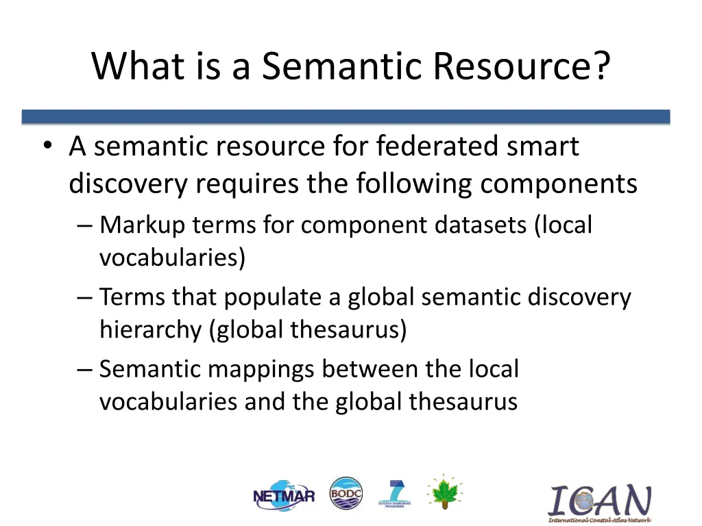 what is a semantic resource