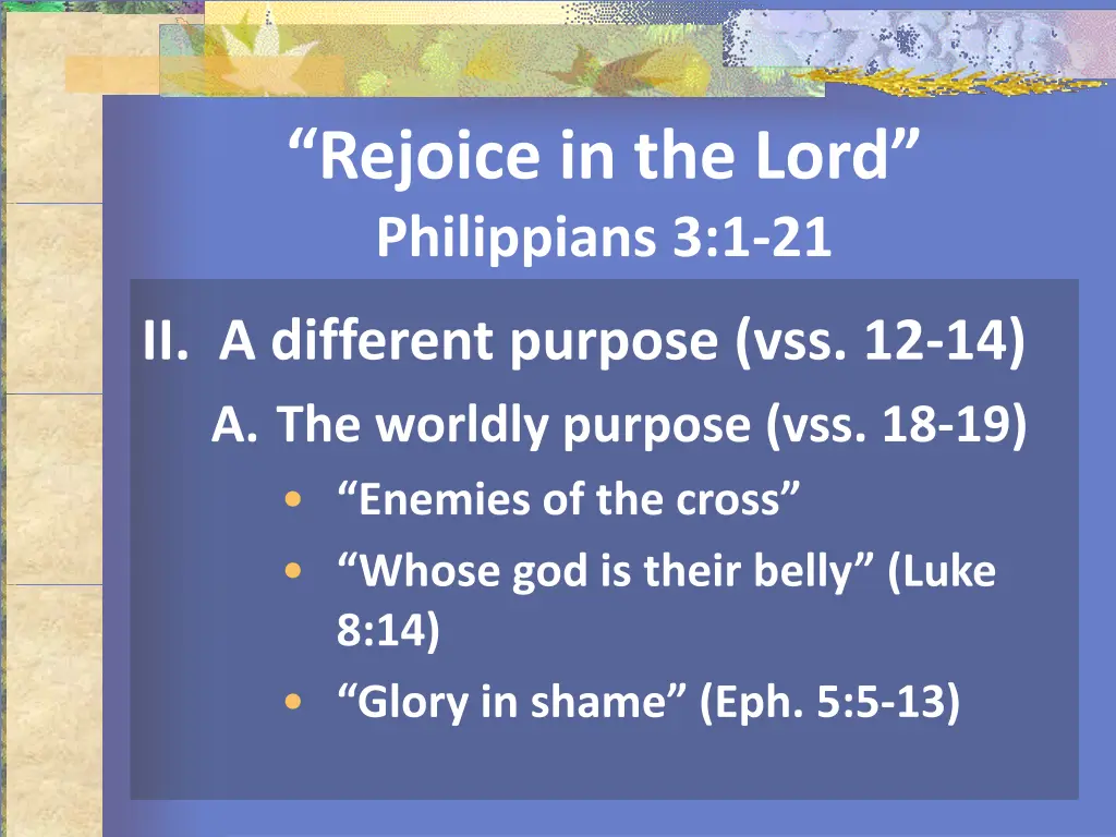 rejoice in the lord philippians 3 1 21 1