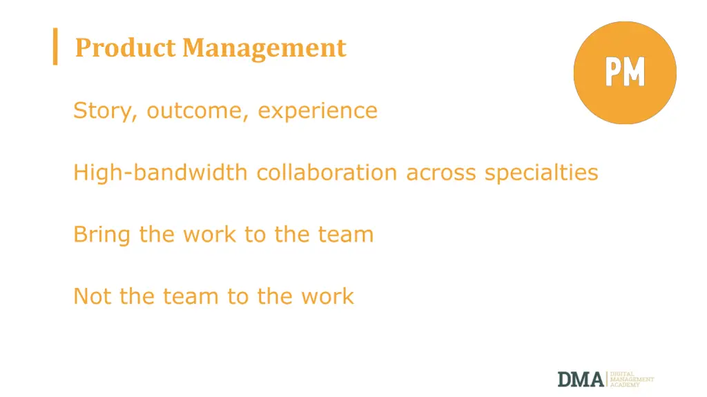product management
