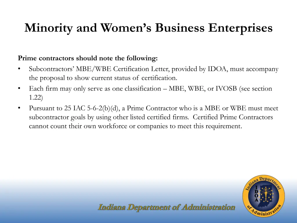 minority and women s business enterprises 2