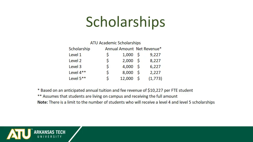 scholarships