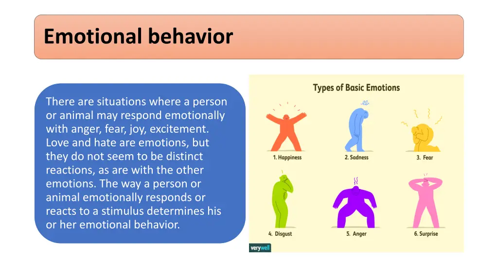 emotional behavior