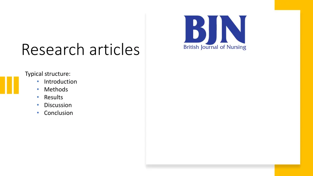 research articles