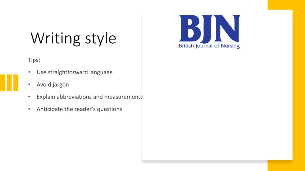 writing style