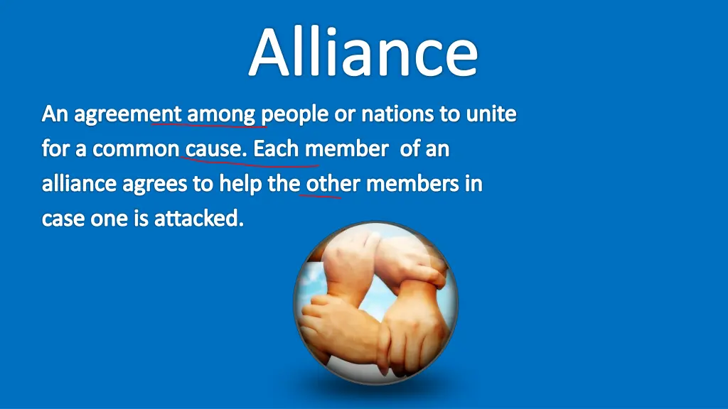 alliance