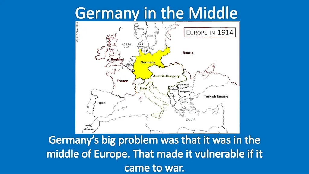 germany in the middle