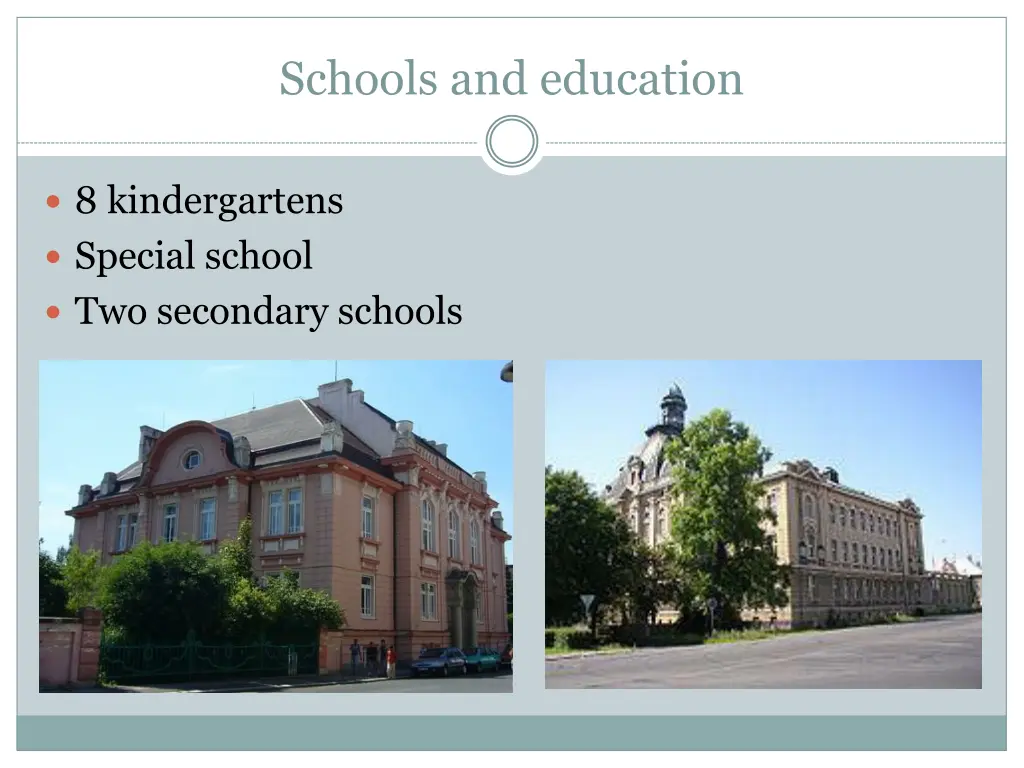 schools and education