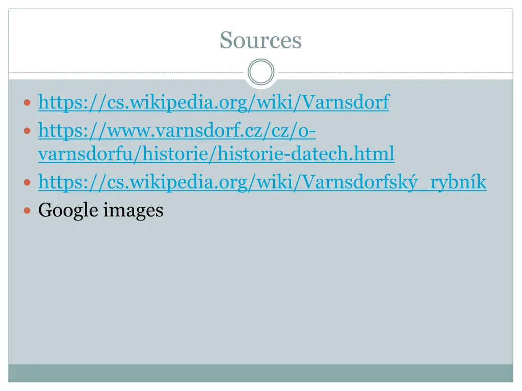 sources