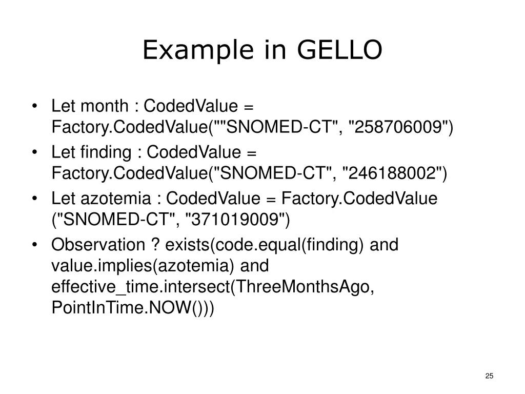 example in gello