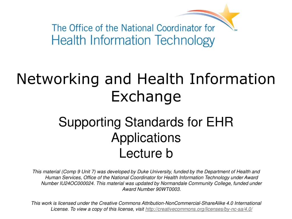 networking and health information exchange