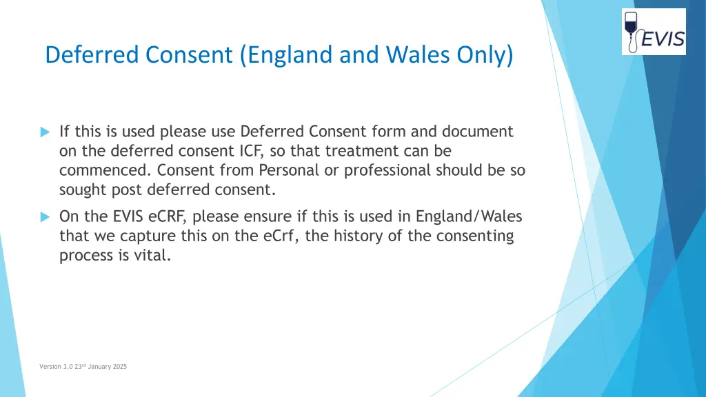 deferred consent england and wales only