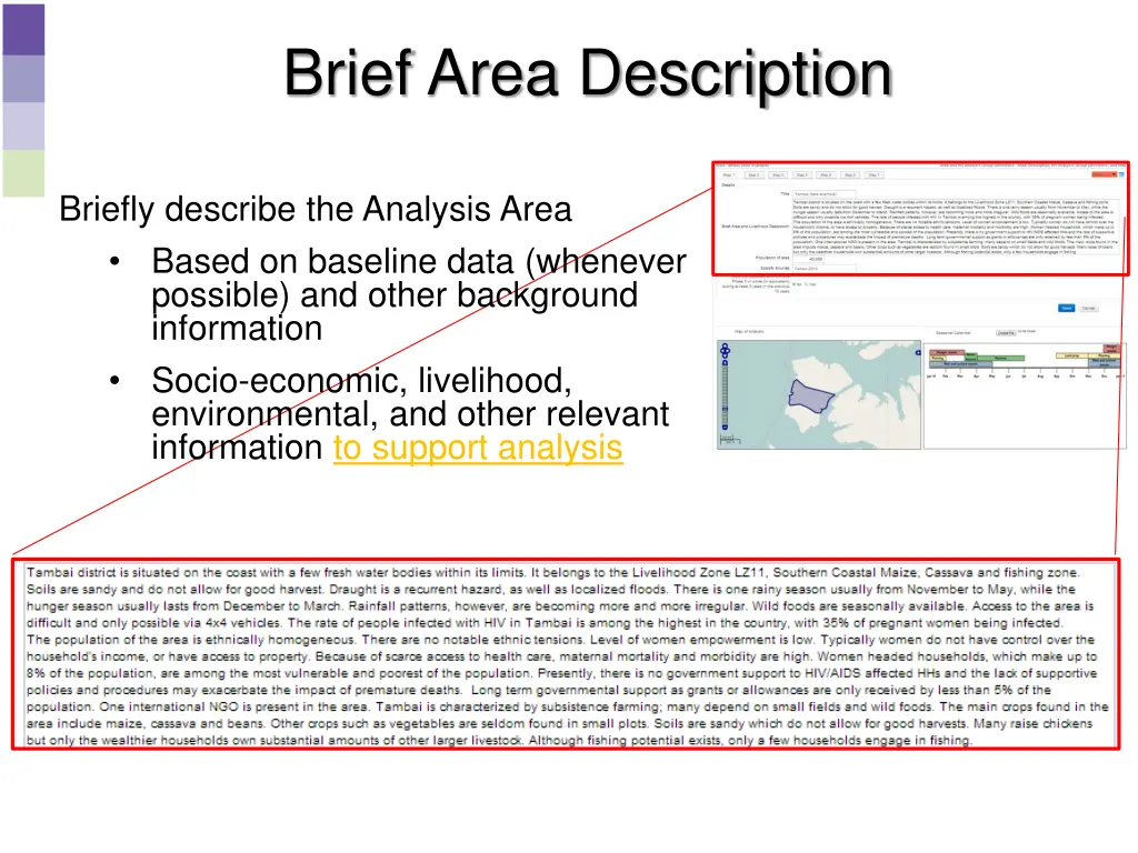 brief area description