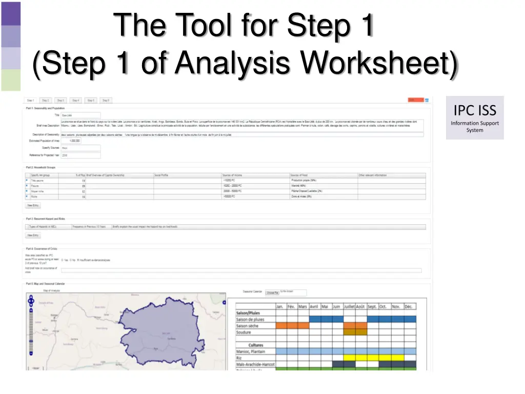 the tool for step 1 step 1 of analysis worksheet