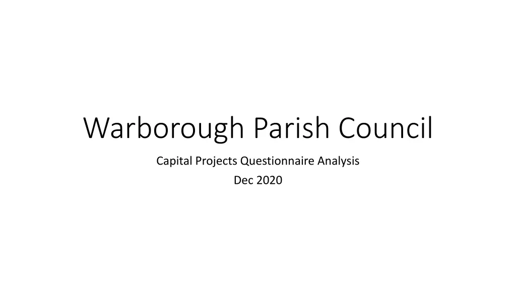 warborough parish council
