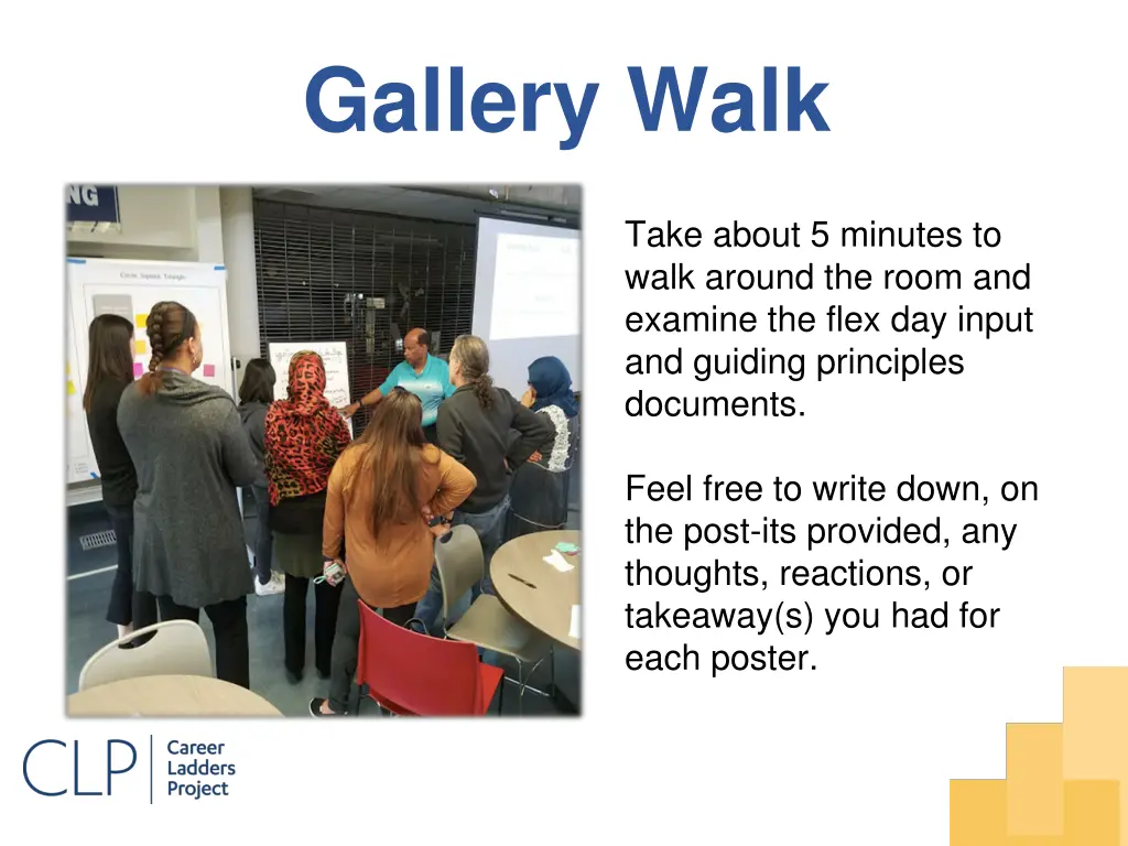 gallery walk