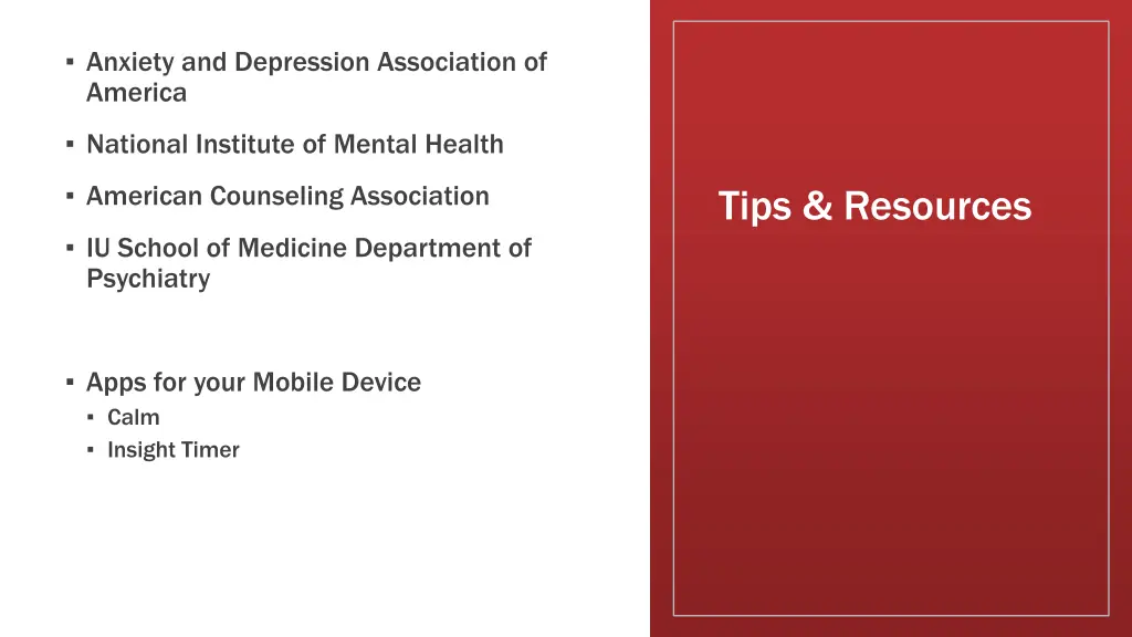 anxiety and depression association of america