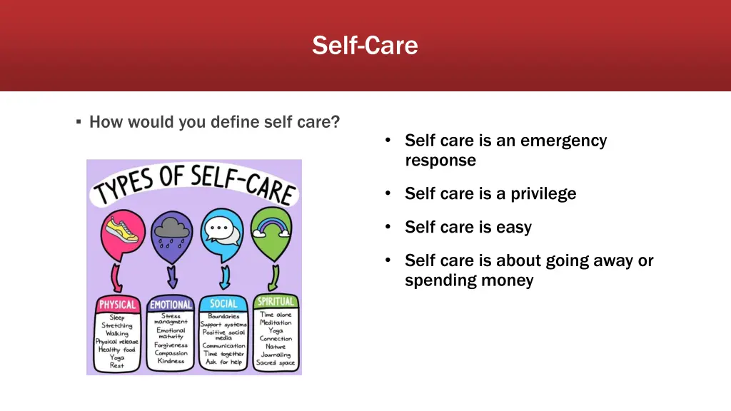 self care