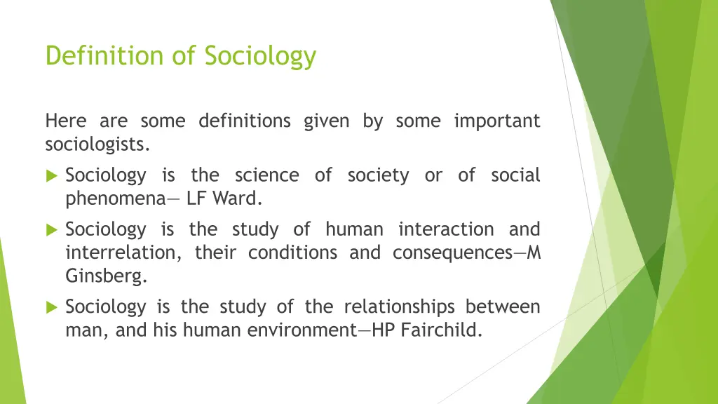 definition of sociology