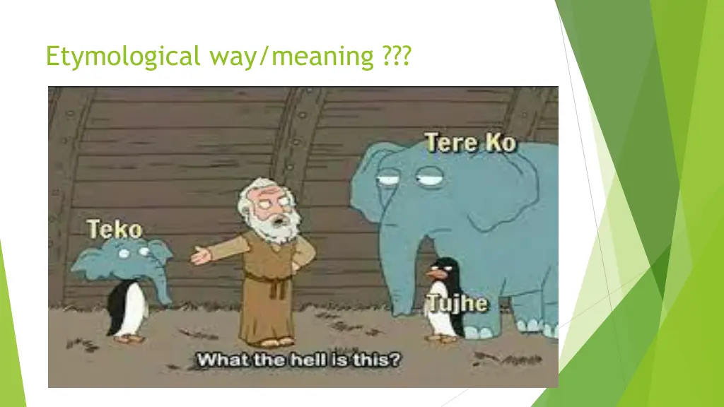 etymological way meaning