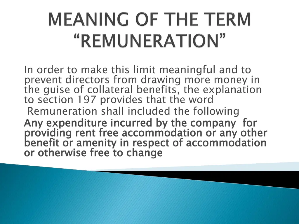 in order to make this limit meaningful