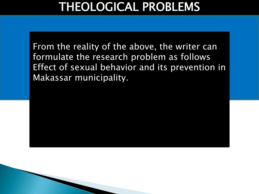 theological problems