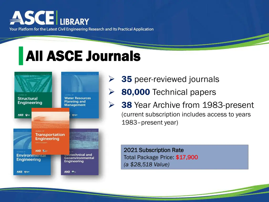 all asce journals all asce journals