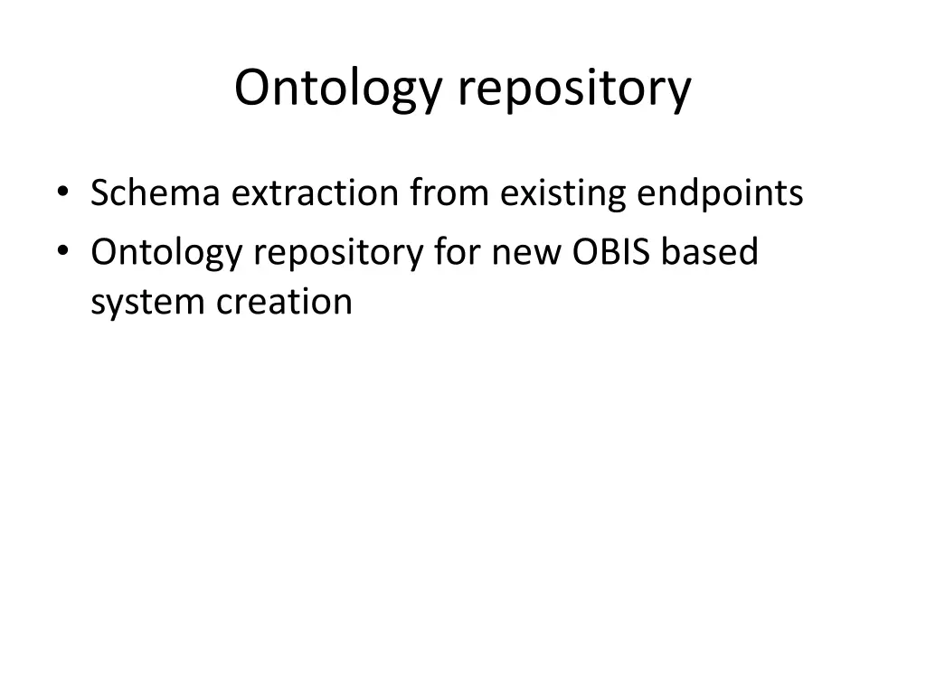 ontology repository