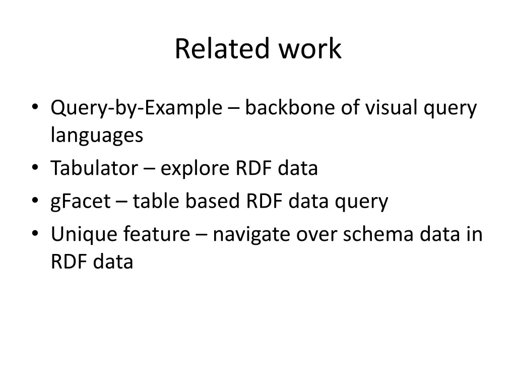 related work