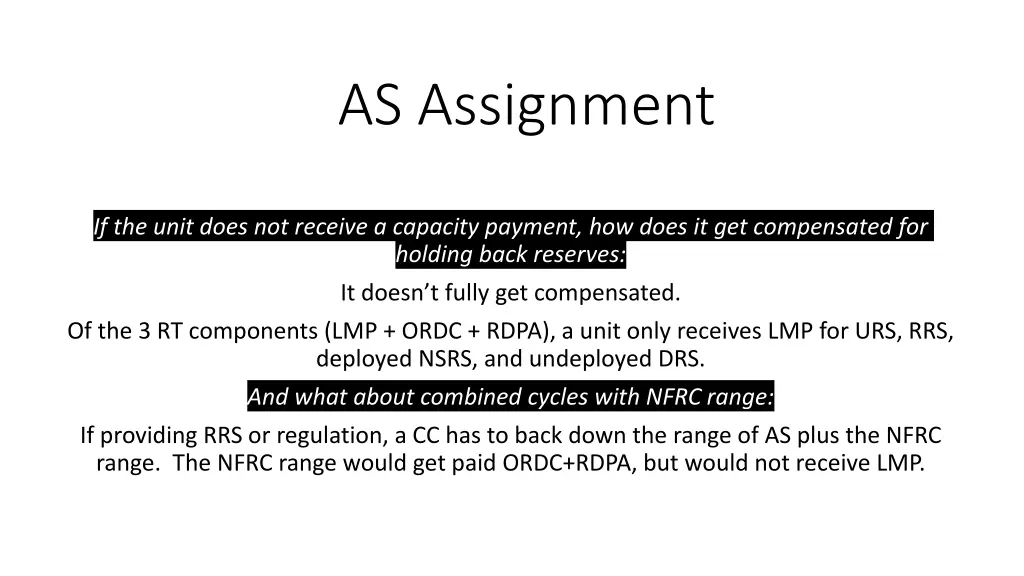 as assignment 2
