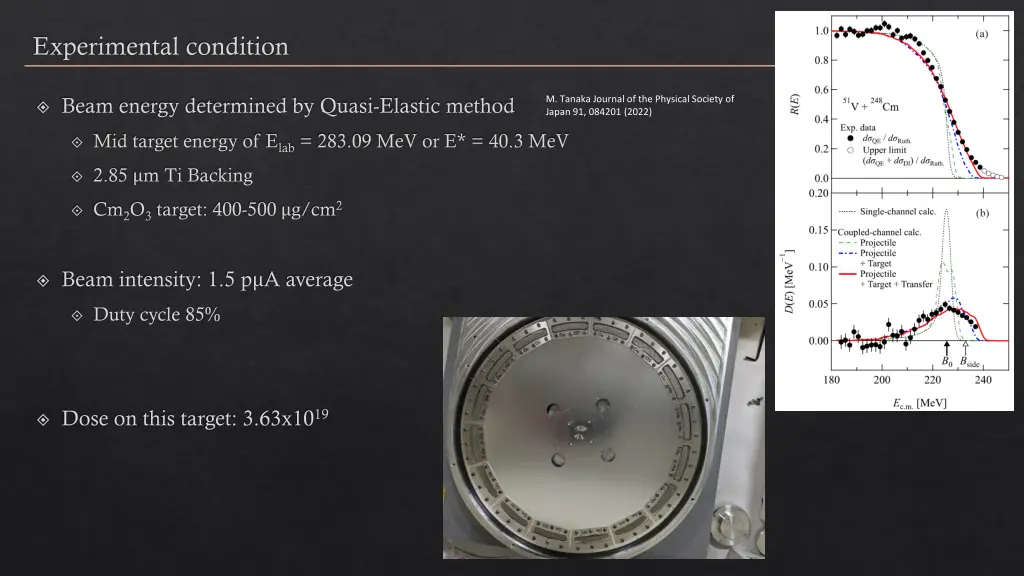 experimental condition