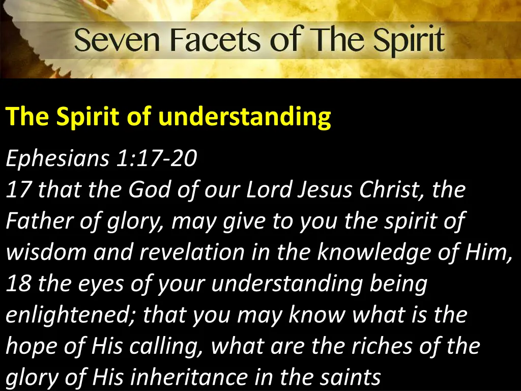 the spirit of understanding 2