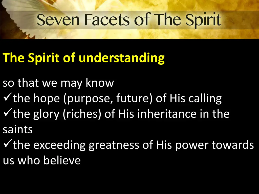 the spirit of understanding 4