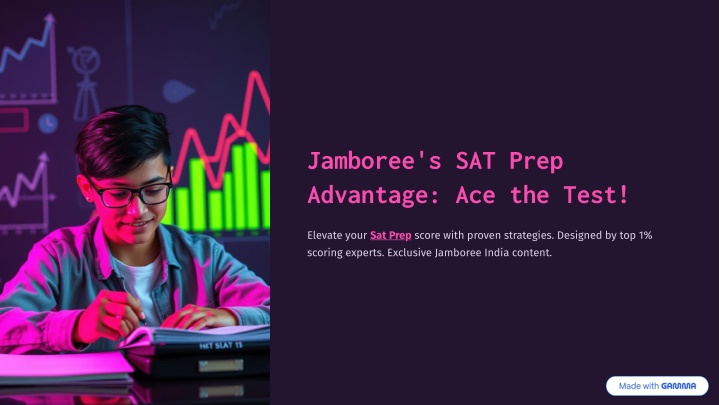 jamboree s sat prep advantage ace the test