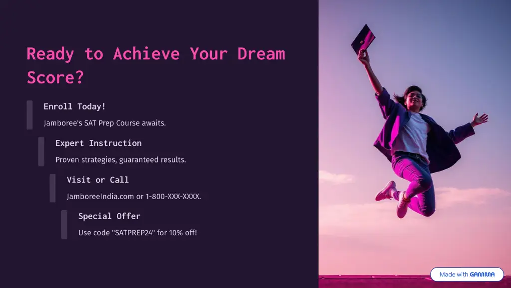 ready to achieve your dream score