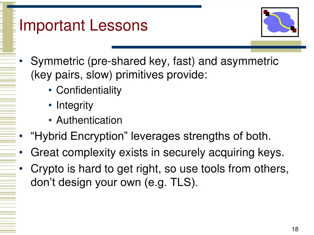 important lessons