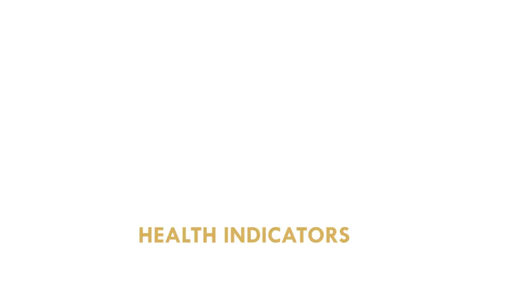 health indicators