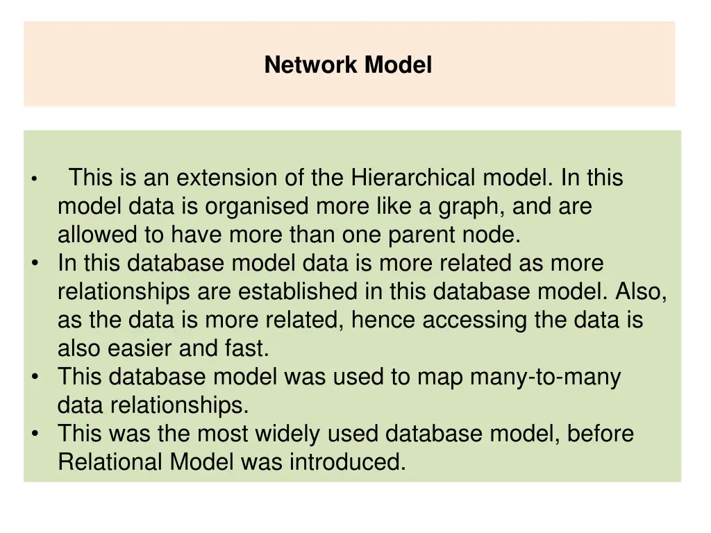 network model
