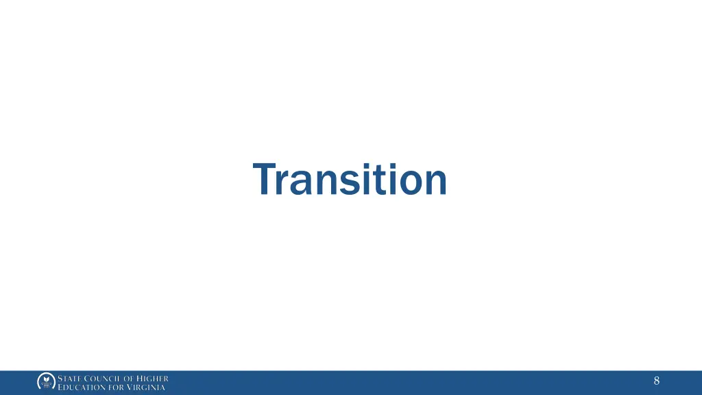 transition