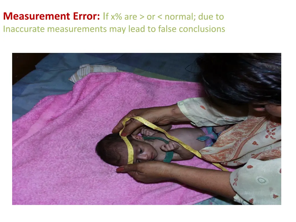 measurement error i f x are or normal