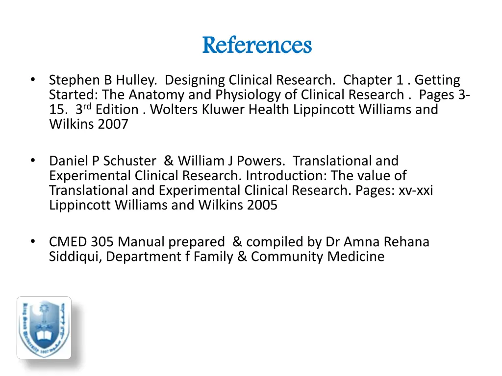 references references